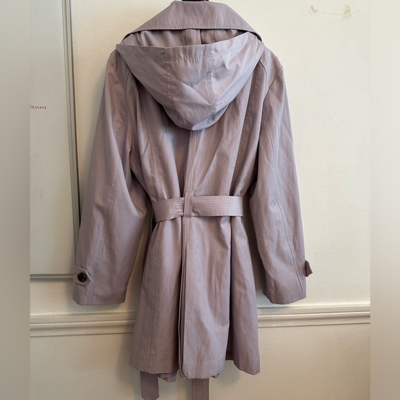 London Fog XXL Purple/Violet Trench Rain Coat - Picture 4 of 11